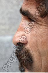 Nose Head Man Woman Casual Slim Average Bearded Street photo references